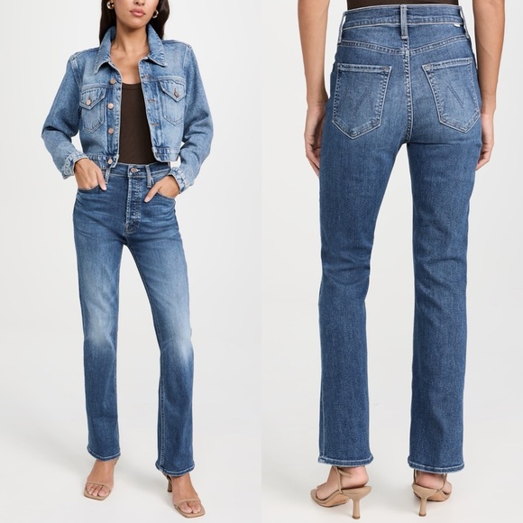 NWT Mother The Tripper Flood Jeans Sixth Sense
